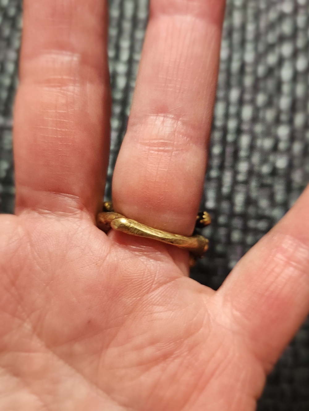 Bronze Jackrabbit Cocktail Ring - Picture 7 of 10